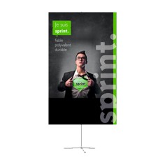 Kakémono sur pied : 1200 mm...